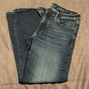 American Eagle Dark Blue Denim Jeans